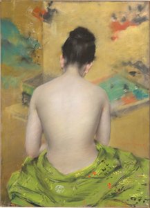 Espalda de un desnudo